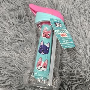 Kids Water Bottle with Freeze Me Core and Lid With Straw